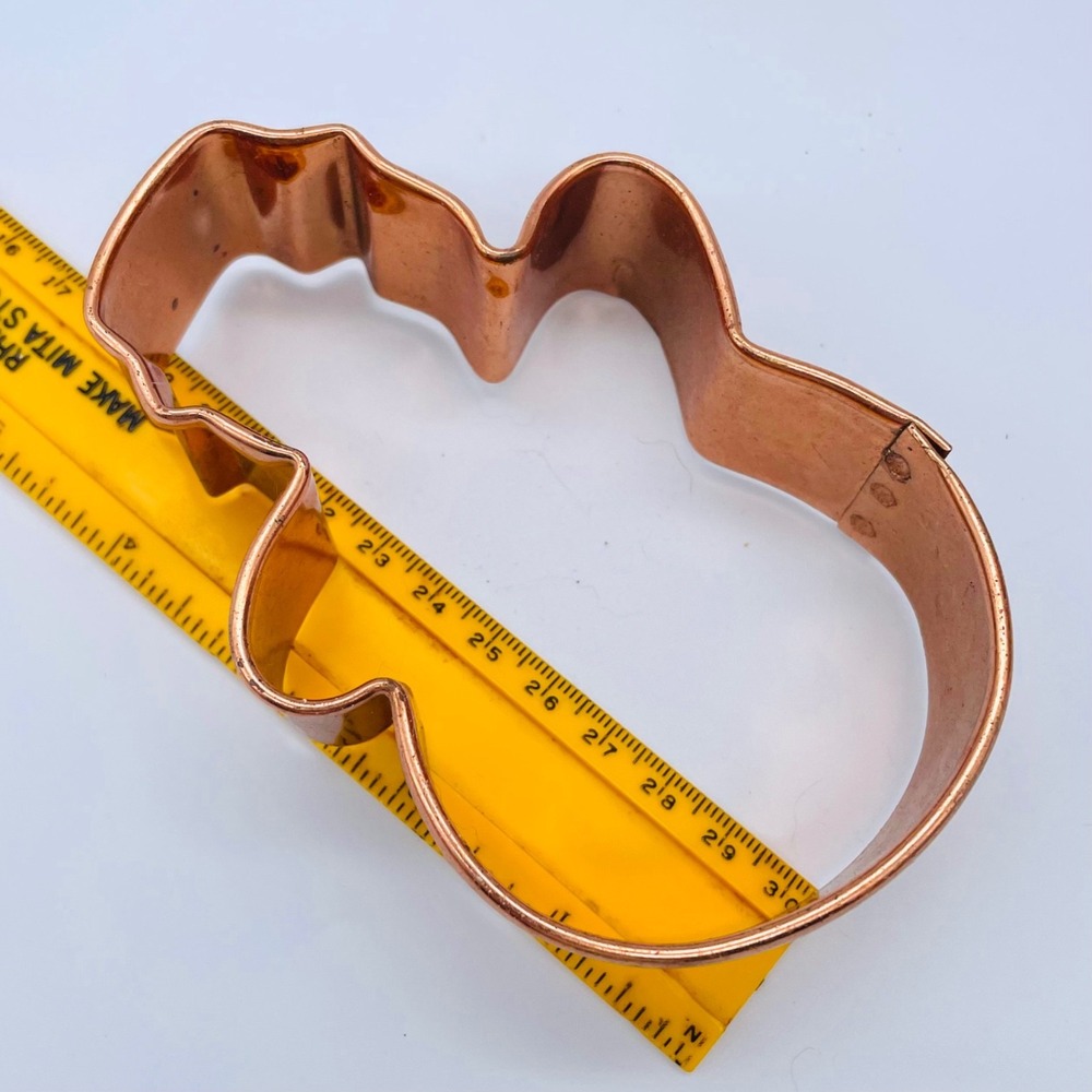 Large Copper Cookie Cutter -‎ Christmas #14 Snowman